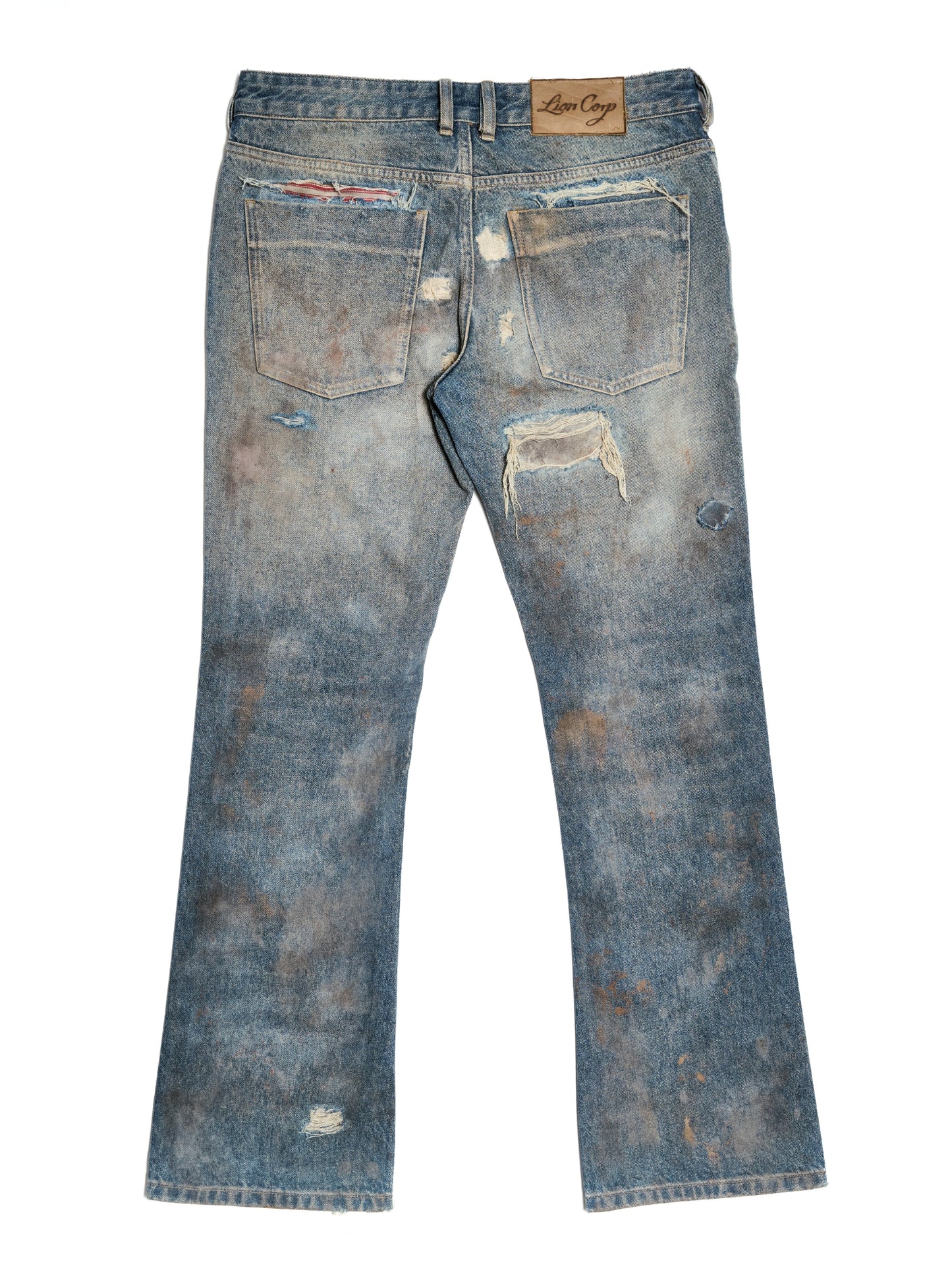 THRASHED CLASSIC FLARE JEAN