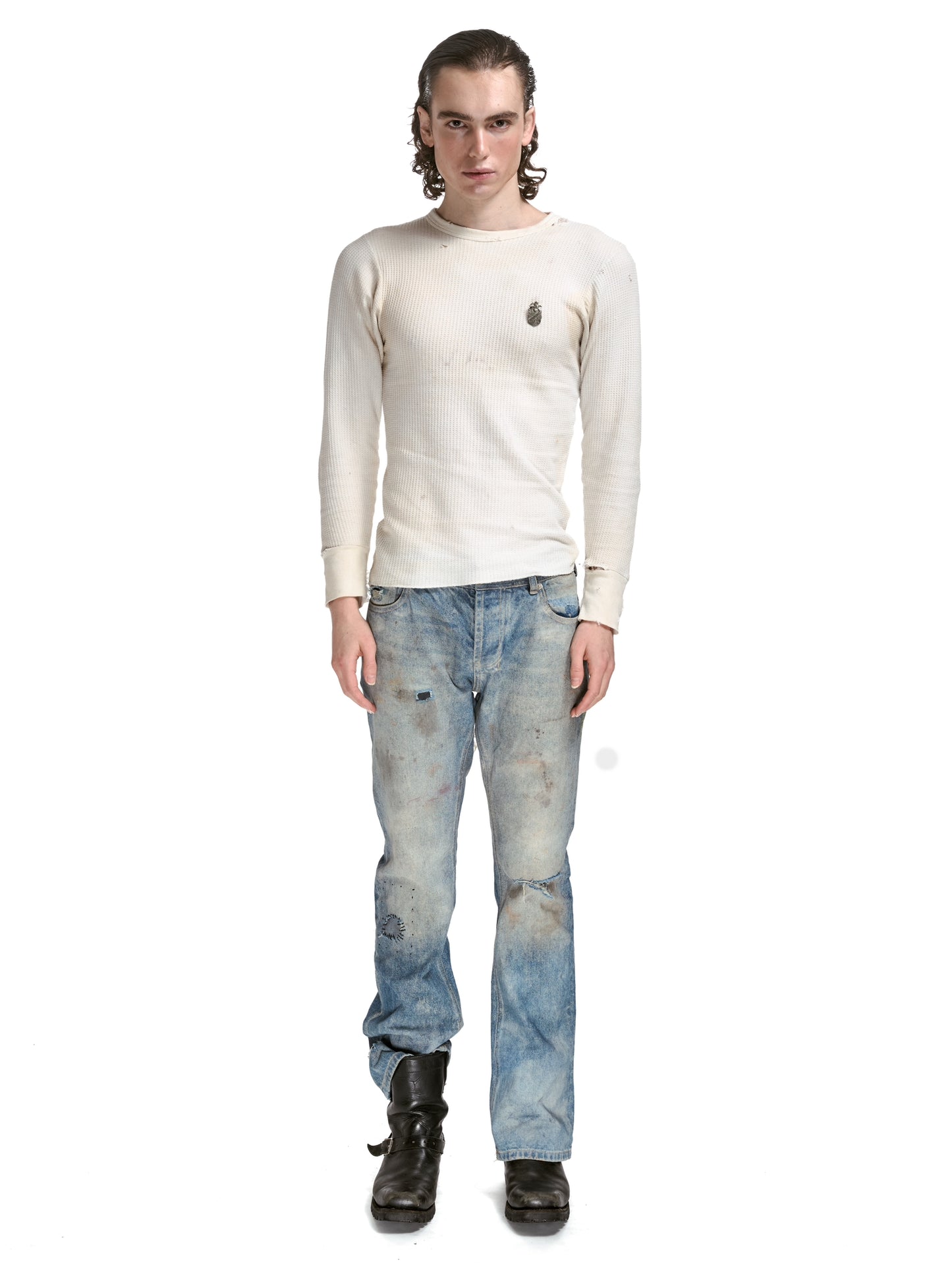 THRASHED CLASSIC FLARE JEAN