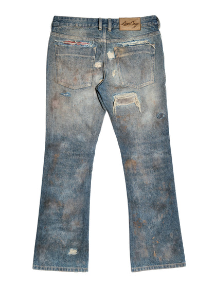 THRASHED CLASSIC FLARE JEAN